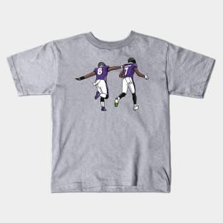 bateman duo Kids T-Shirt